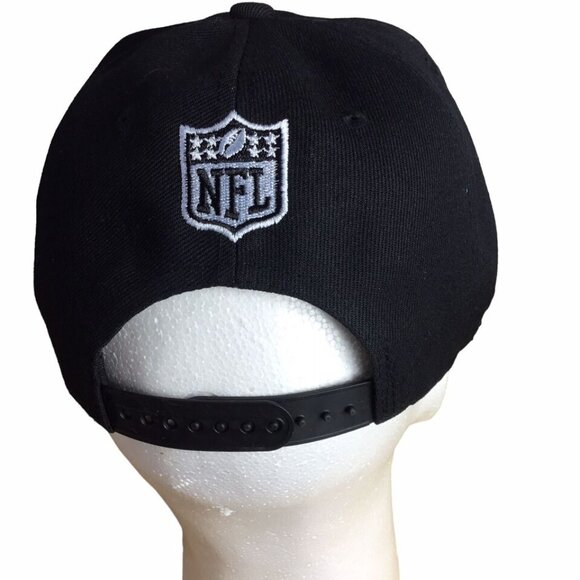 NFL Las Vegas Raiders New Era Fifty Black Floral Bee Embroidered NEW main image 7
